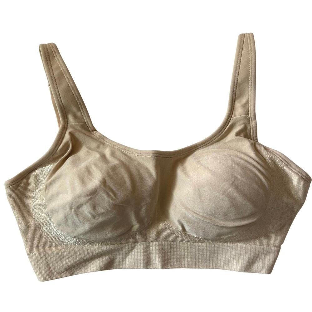 Truekind Everyday Comfort Straps Wireless Shaping Adjustable Bra S Small New